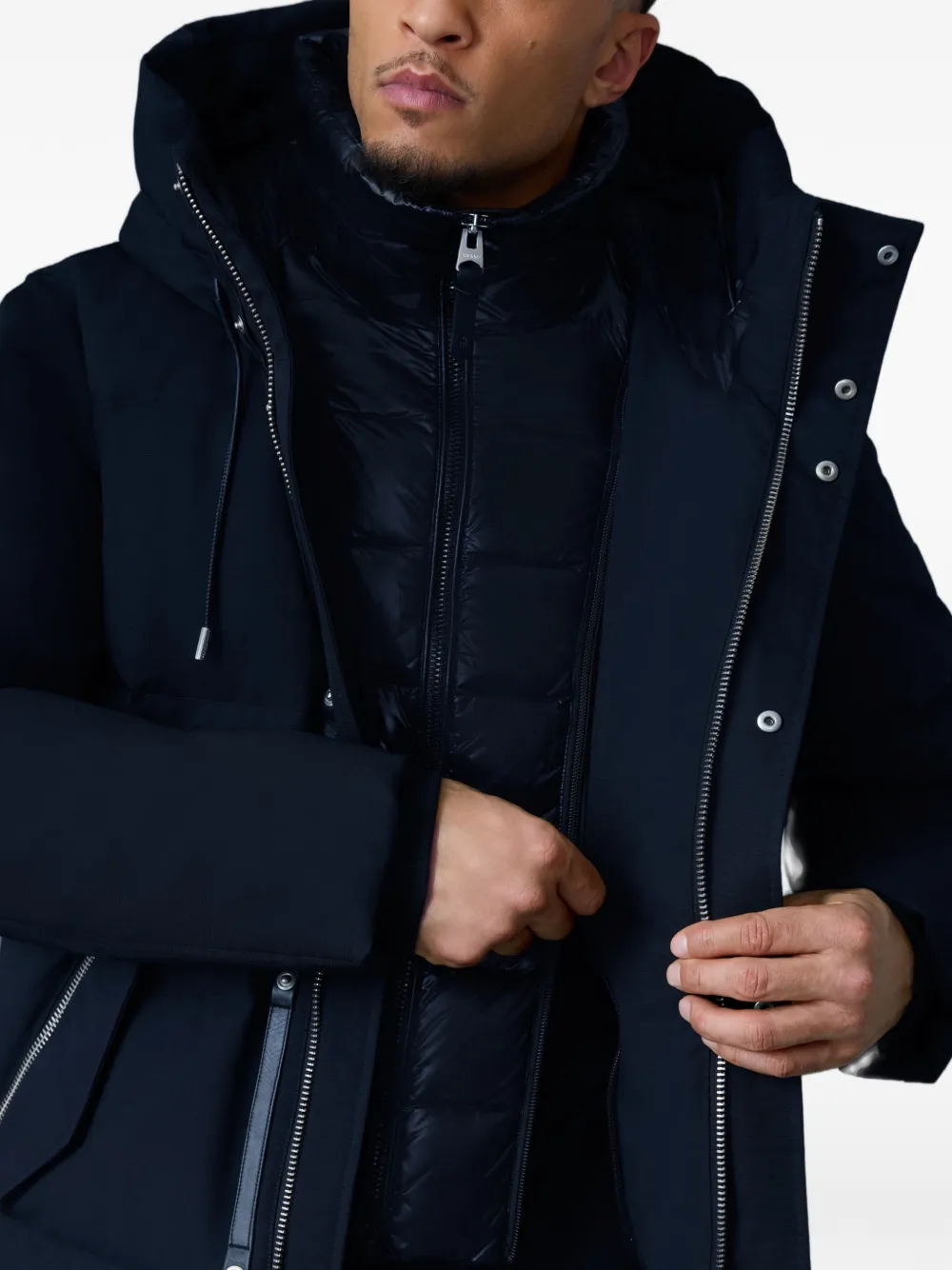 Mackage Graydon gewatteerd jack Blauw
