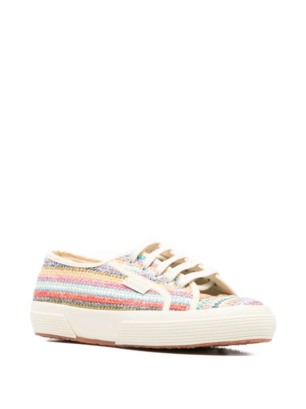 Superga 2750 lace-up sneakers Beige
