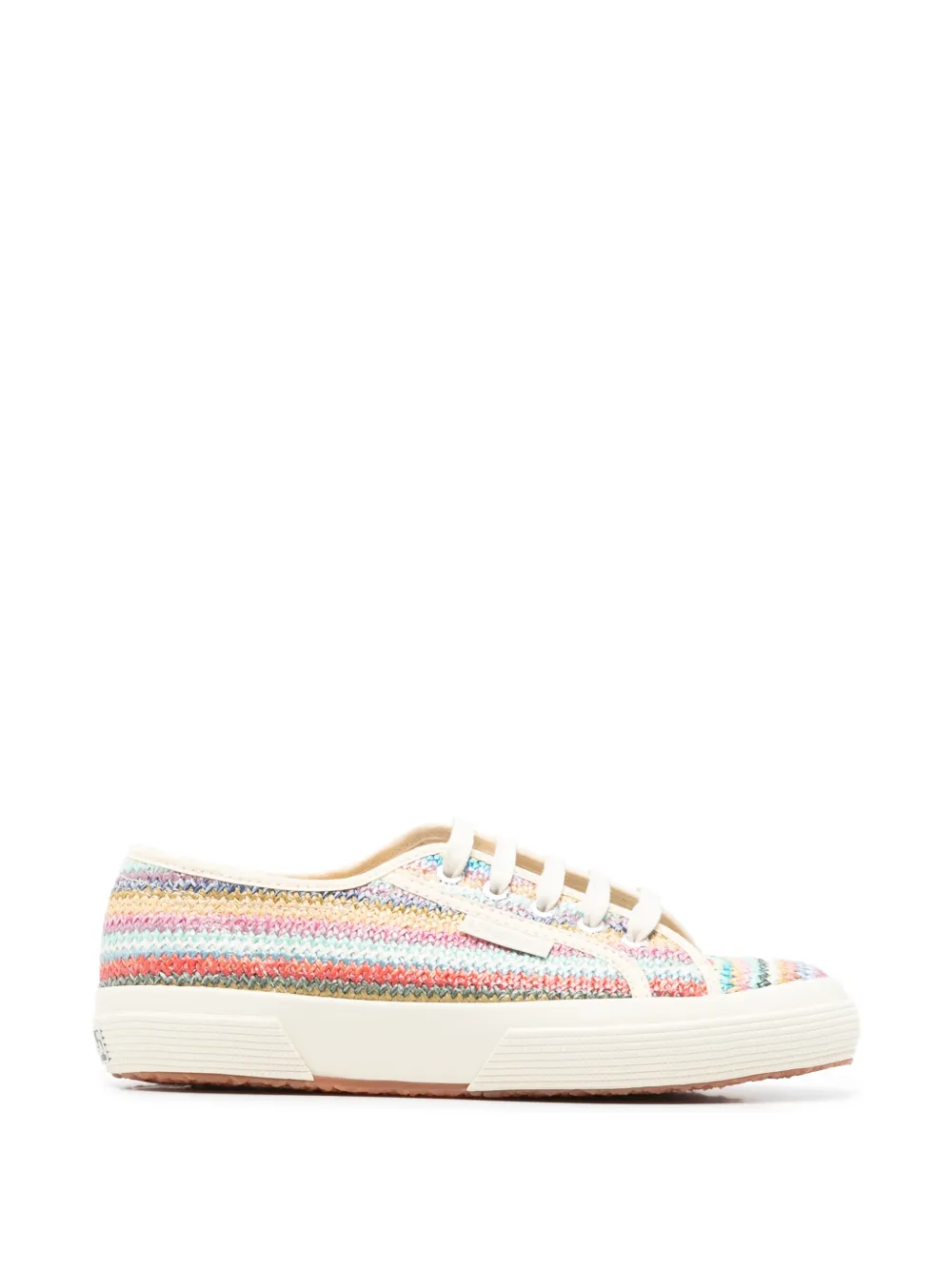 Superga 2750 lace-up sneakers Beige