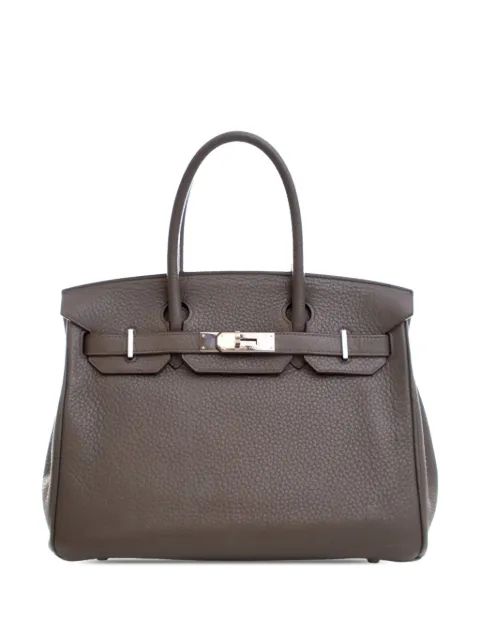 Hermès Pre-Owned 2012 Togo Birkin Retourne Handtasche 30cm