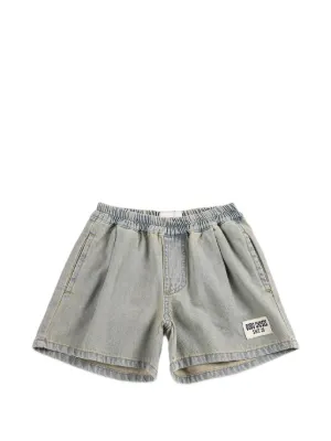 MSGM Kids ダメージ デニムショーツ | ニュートラル | FARFETCH JP