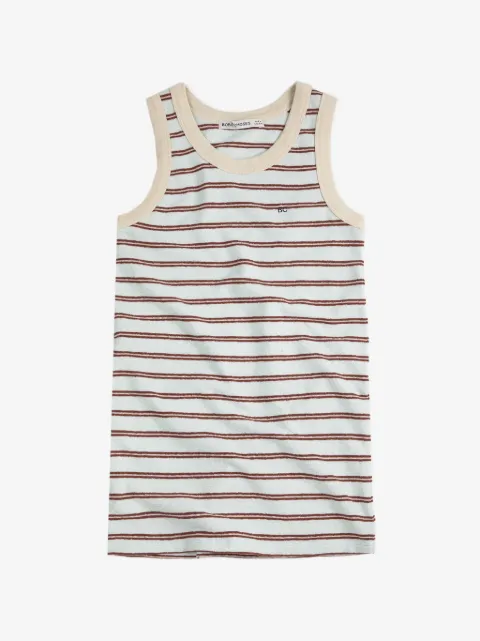 Bobo Choses striped round-neck dress