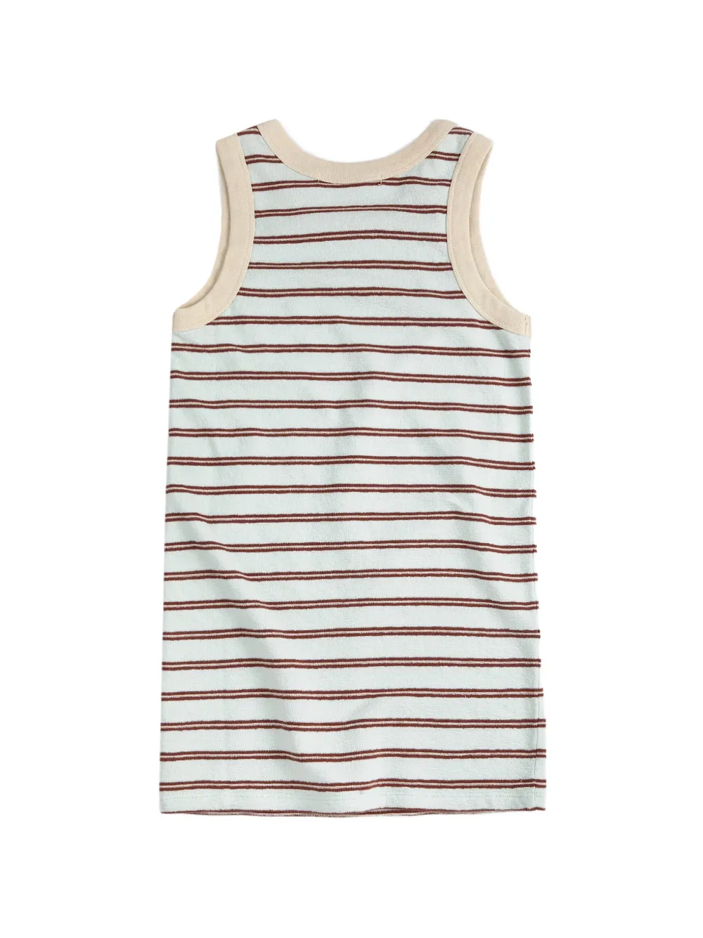 Bobo Choses Gestreepte jurk met ronde hals Blauw
