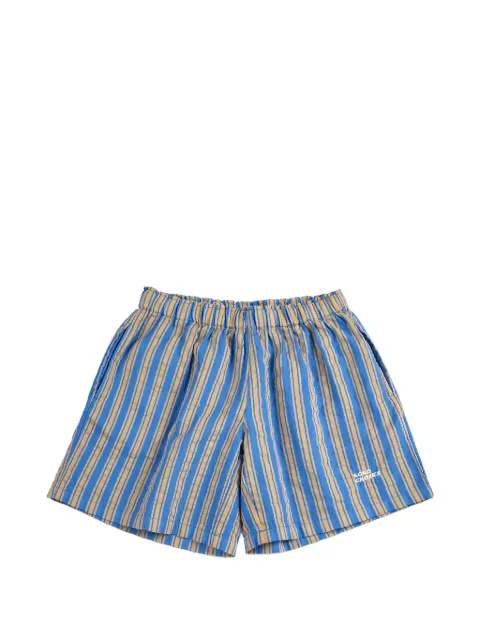 Bobo Choses striped embroidered shorts