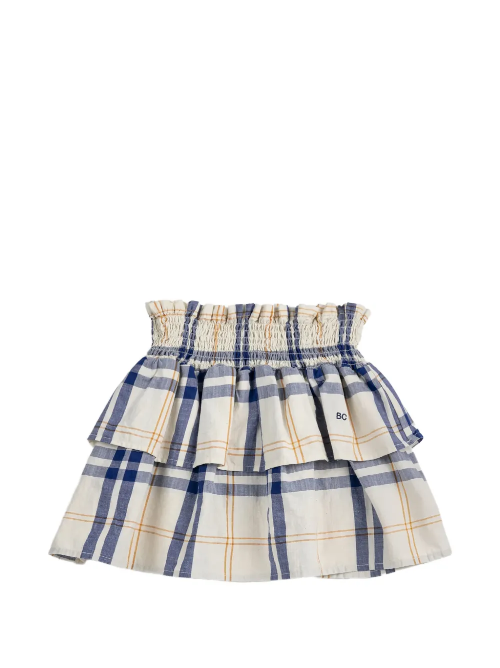 Bobo Choses Gonna tartan - Bianco