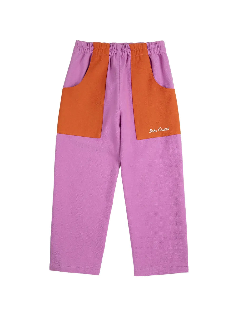Bobo Choses elasticated colourblock trousers - Viola