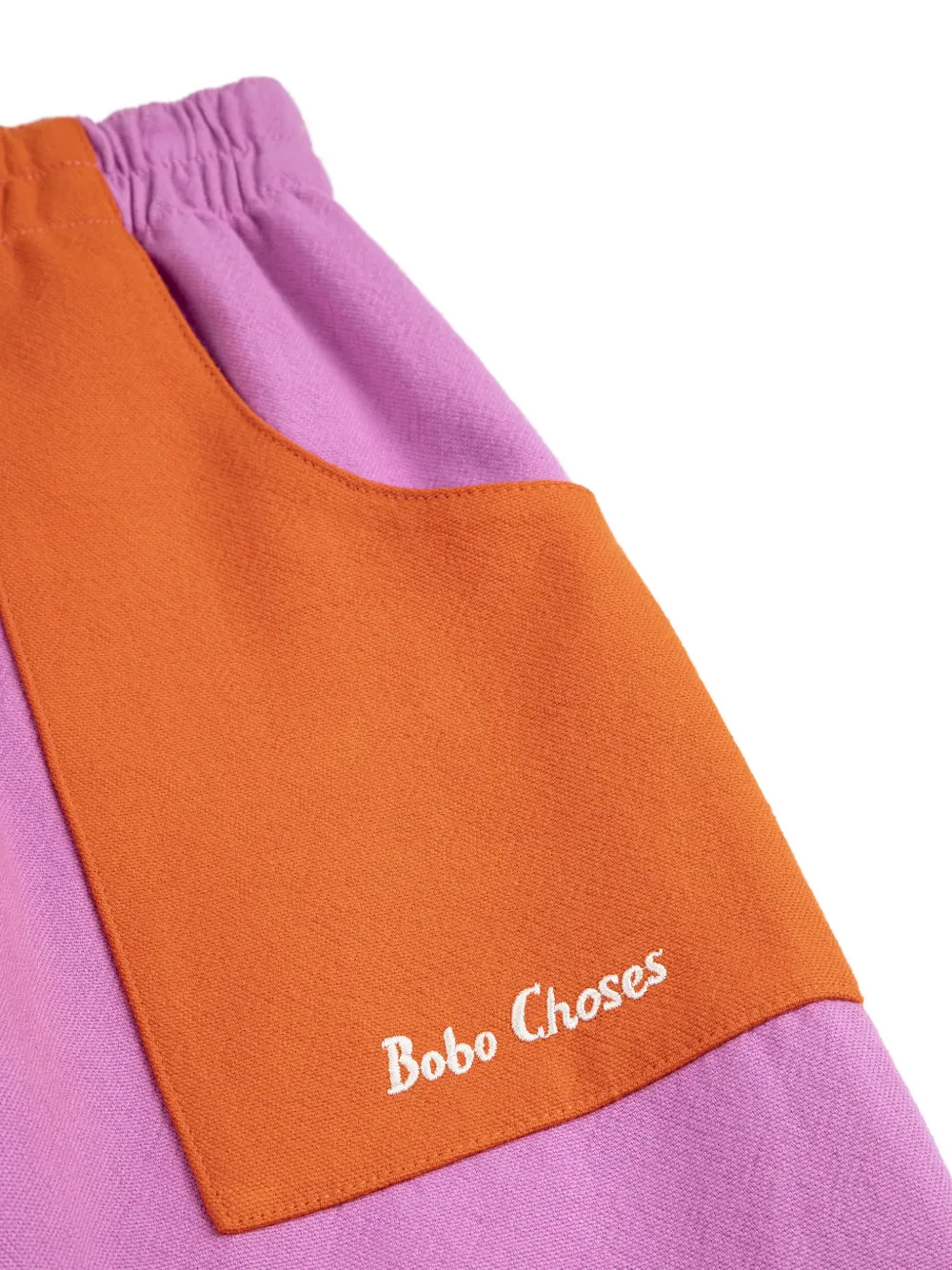  Bobo Choses Elasticated Colourblock Trousers - Purple 