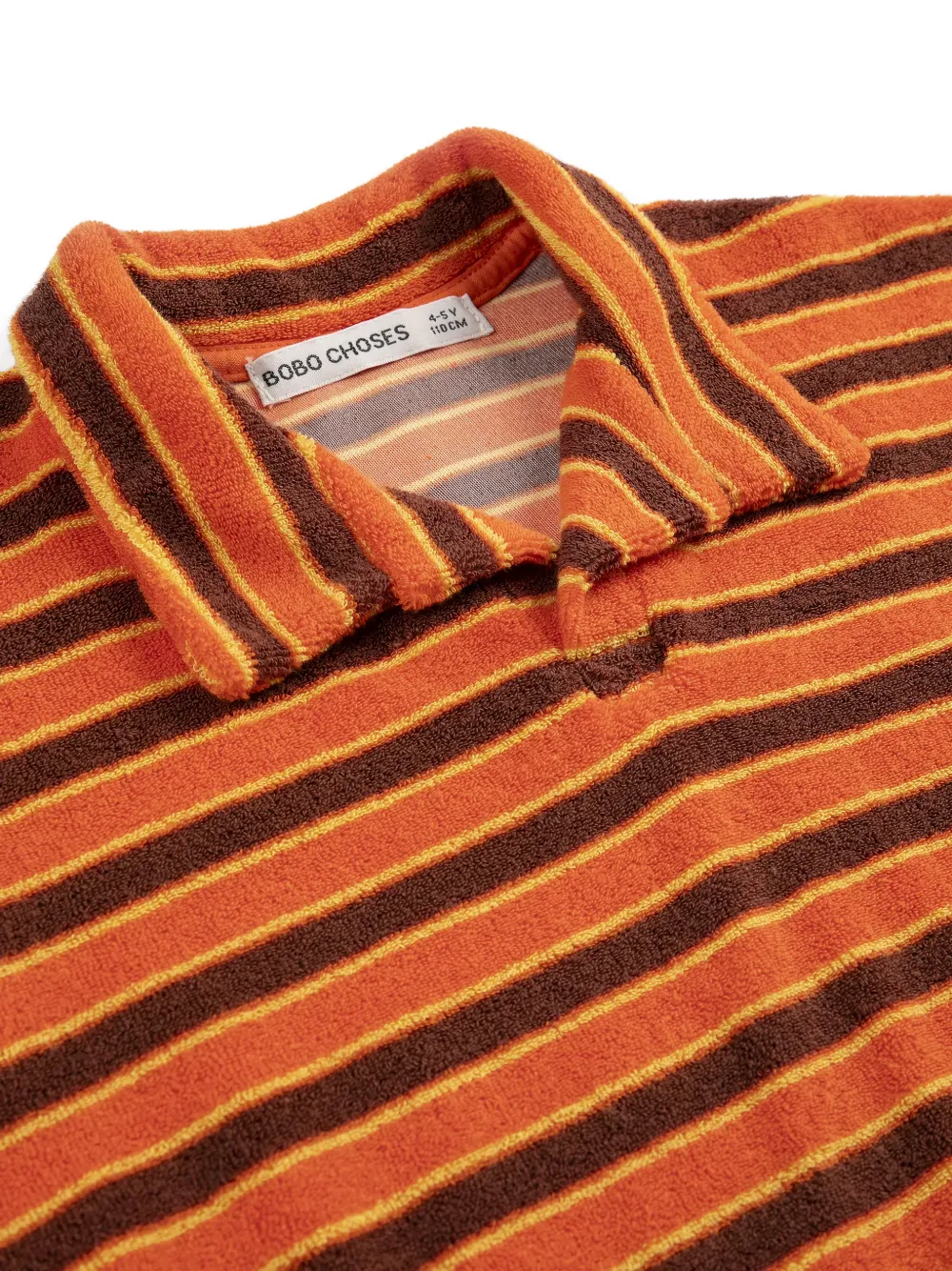  Bobo Choses Striped T-shirt - Orange 