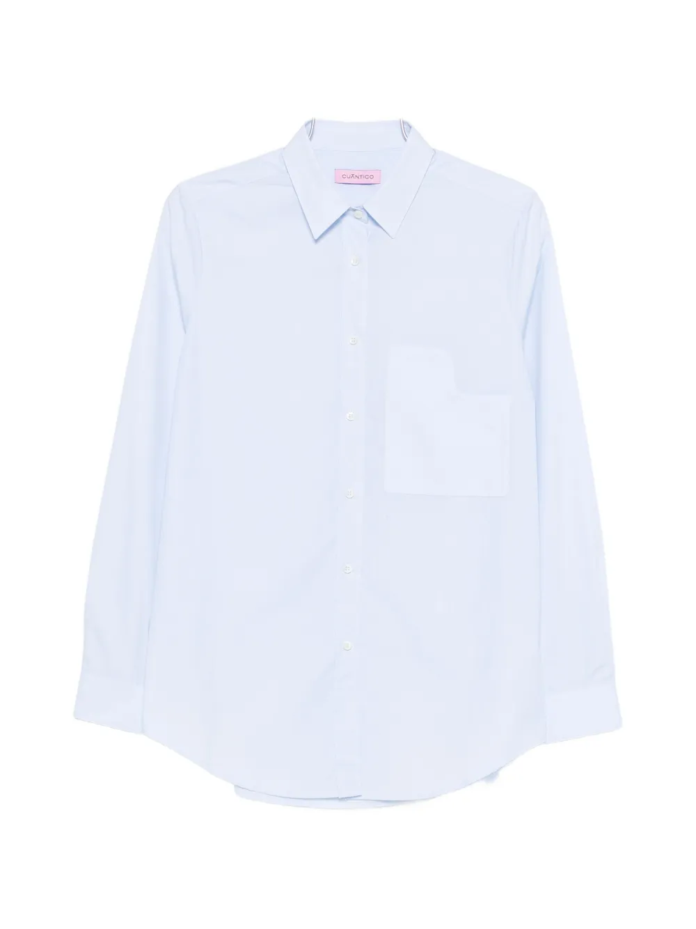 CUANTICO Piera pocket shirt - Blau