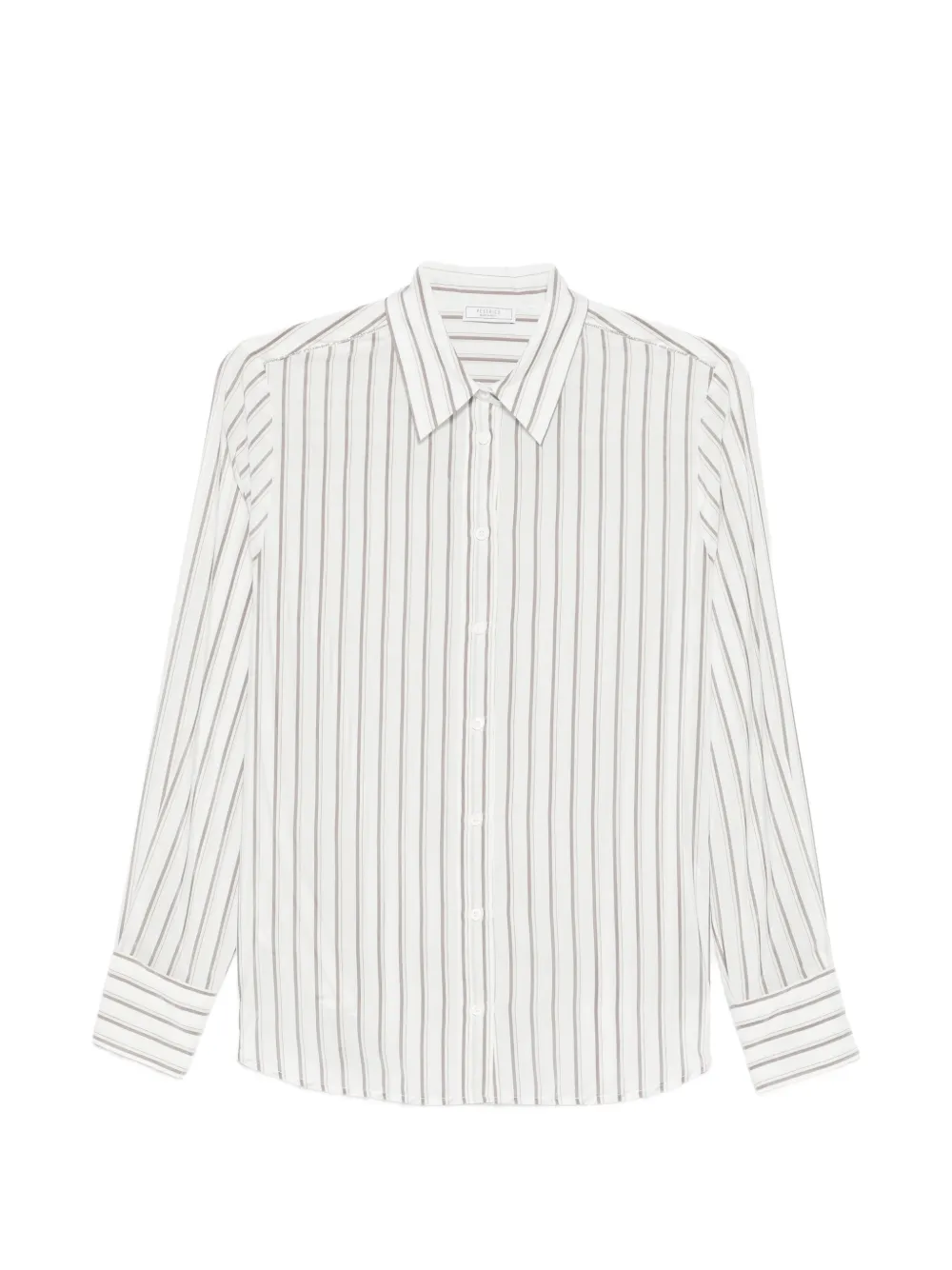 Peserico striped buttoned shirt - Bianco