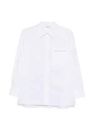 Yohji Yamamoto cut-out Shirt | White | FARFETCH IN