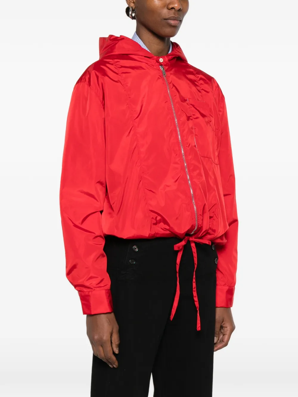  Cuantico Hooded Zip Jacket - Red 