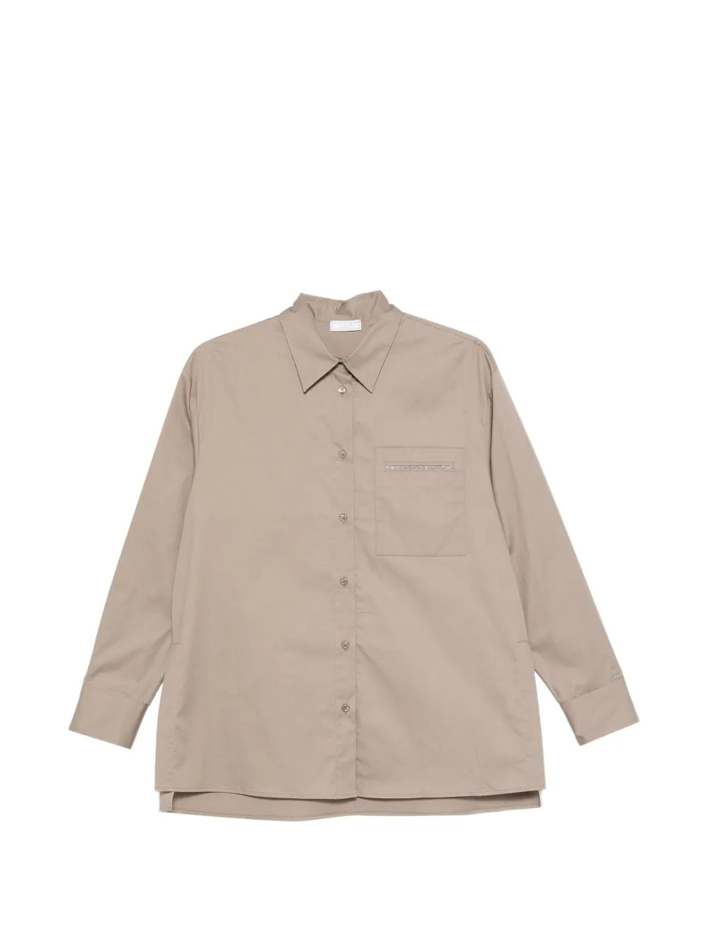 Peserico patch-pocket shirt - Toni neutri