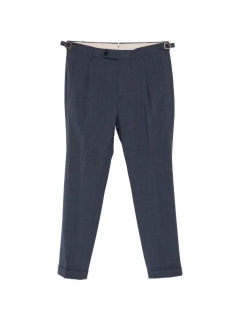 Berwich pleated tailored trousers