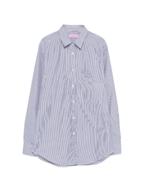 CUANTICO Piera pocket striped shirt
