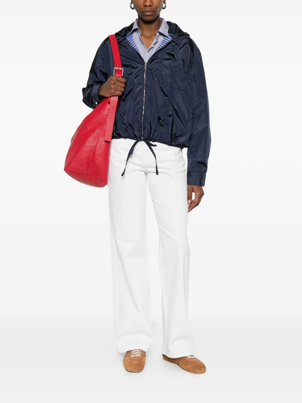  Cuantico Hooded Zip Jacket - Blue 
