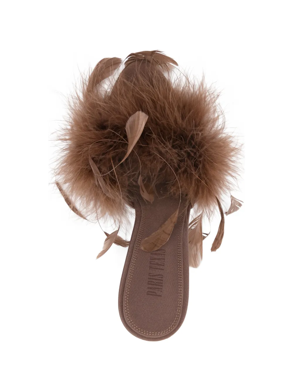 Paris Texas Lidia feather sandals Bruin