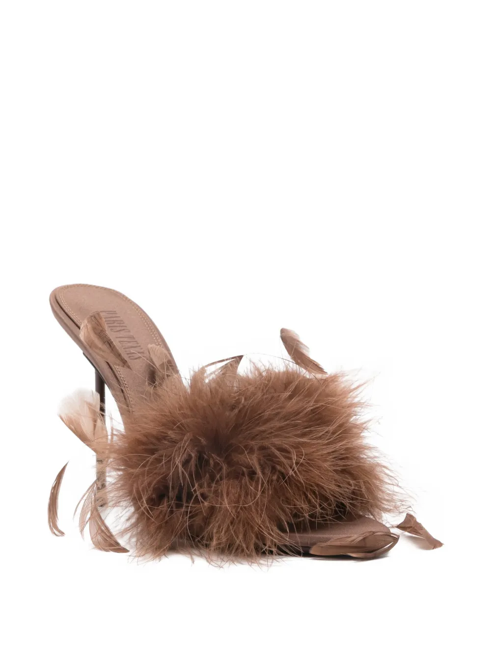Paris Texas Lidia feather sandals Bruin