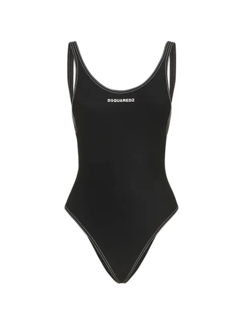 DSQUARED2 logo-print swimsuit