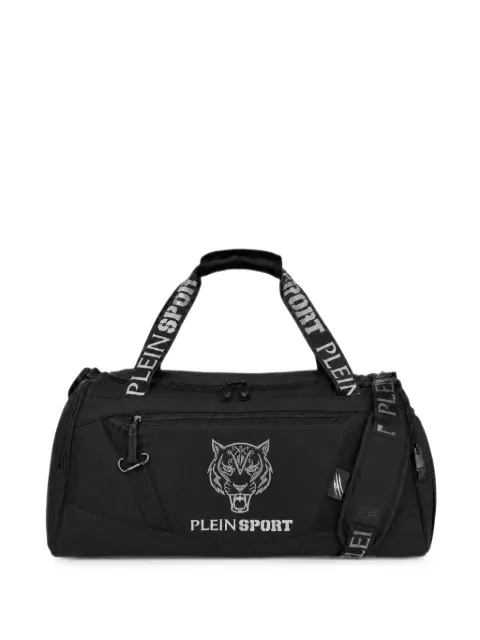 Plein Sport Tiger-motif duffle bag