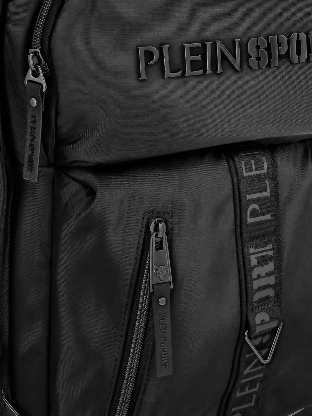 Plein Sport Rugzak met logo Zwart