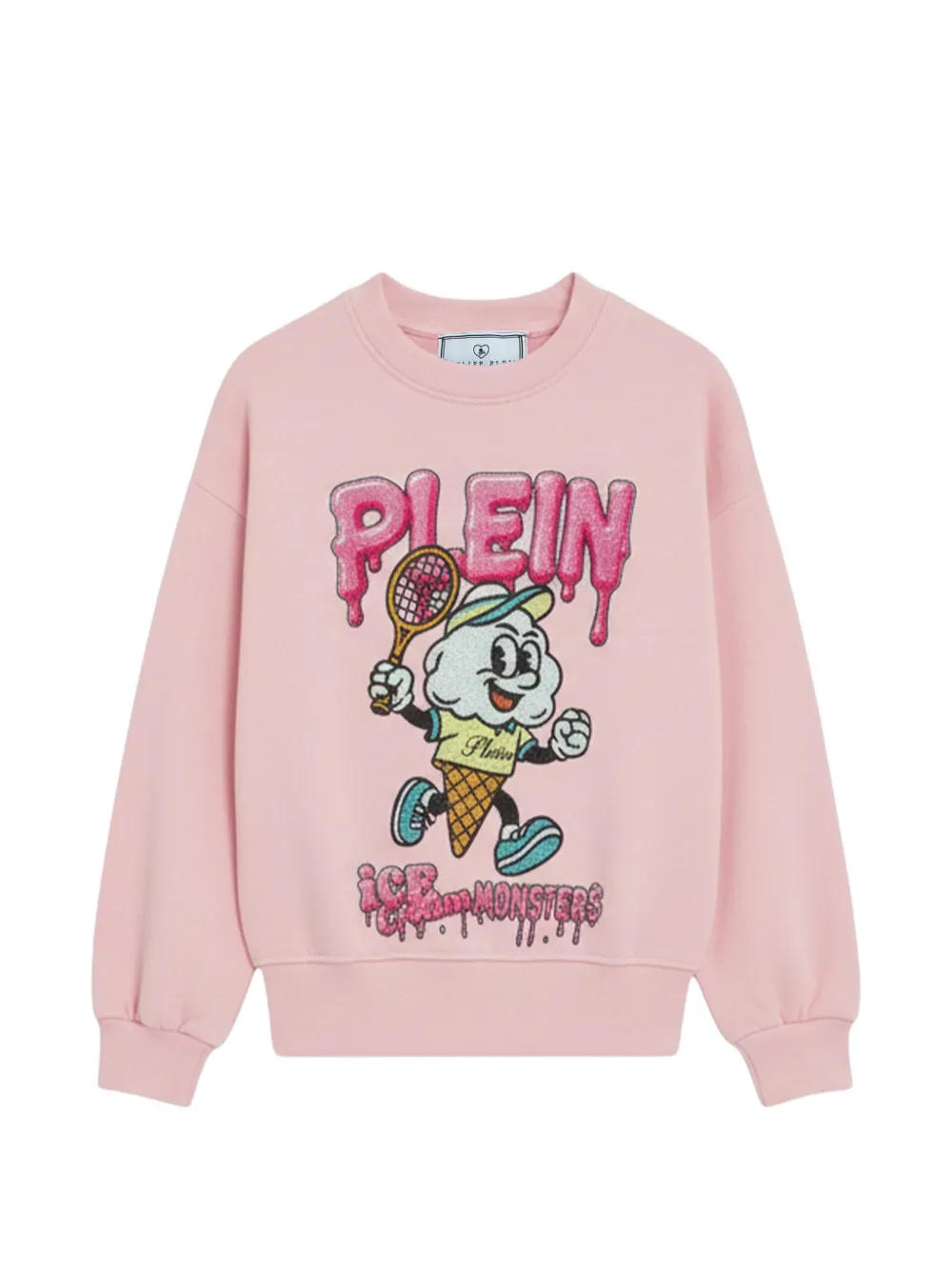 Philipp Plein Junior ice-cream monsters sweatshirt - Pink