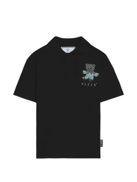 Philipp Plein Junior polo med grafisk tryk