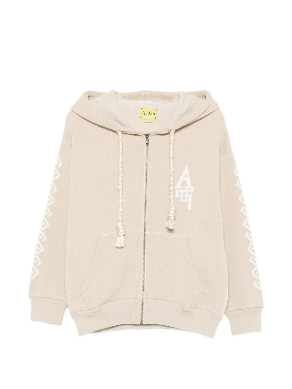 AL AIN leopard graphic cardigan - Toni neutri