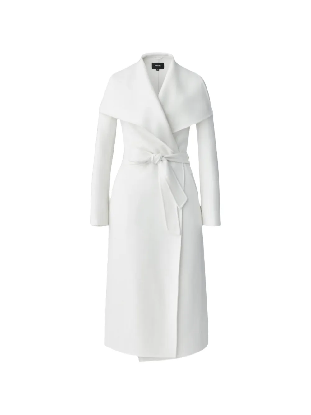 Mackage shawl-collar belted coat - Bianco