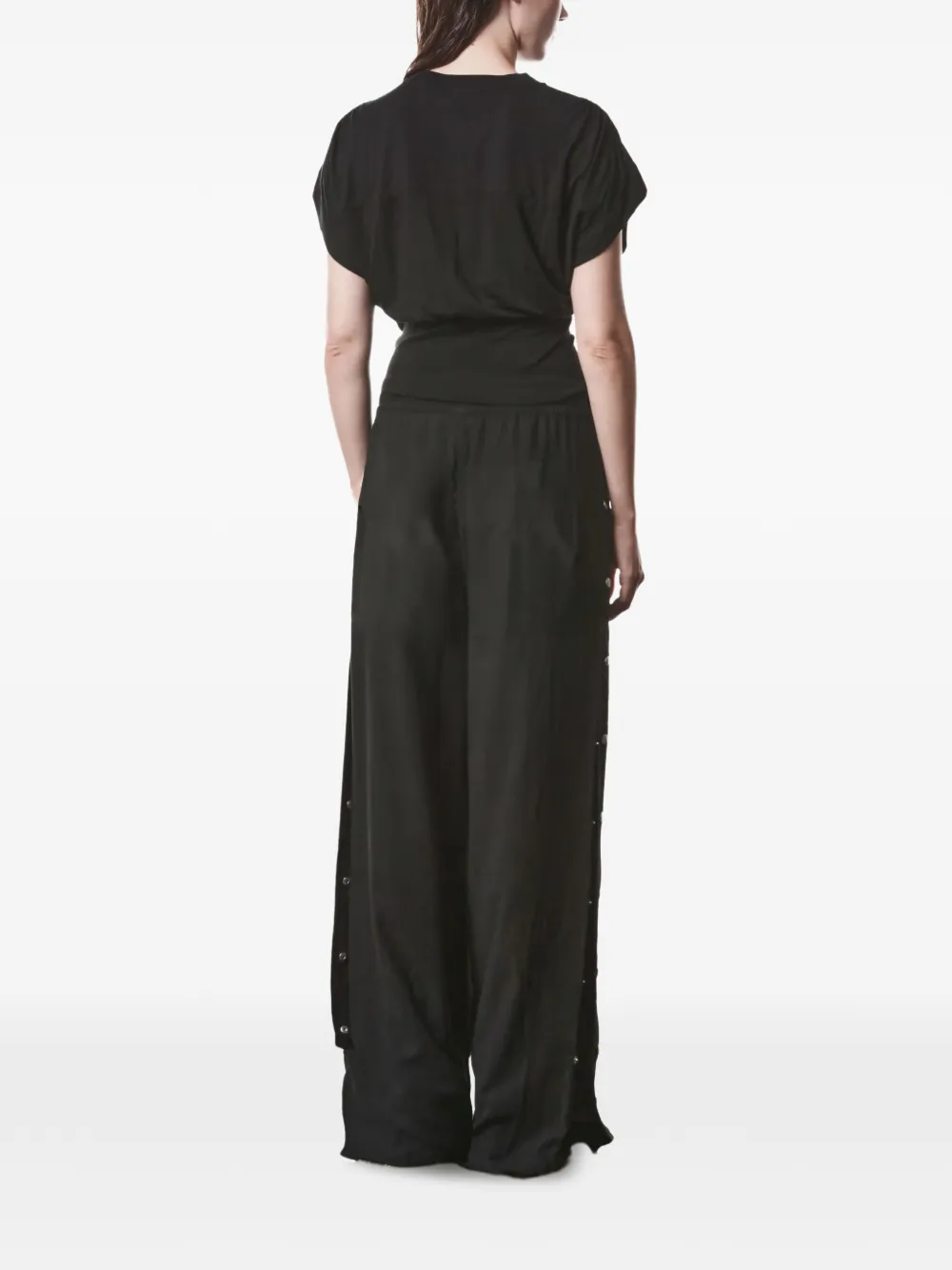  Thom Krom Gathered T-shirt - Black 