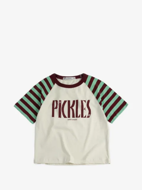 Bobo Choses striped raglan T-shirt