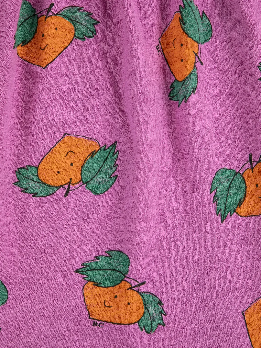 Bobo Choses Tangerine jurk met ruches Roze