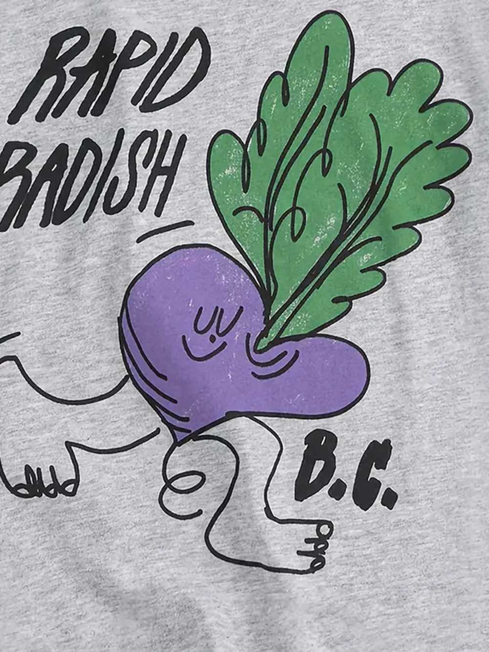  Bobo Choses Rapid Radish Long-sleeve T-shirt - Grey 