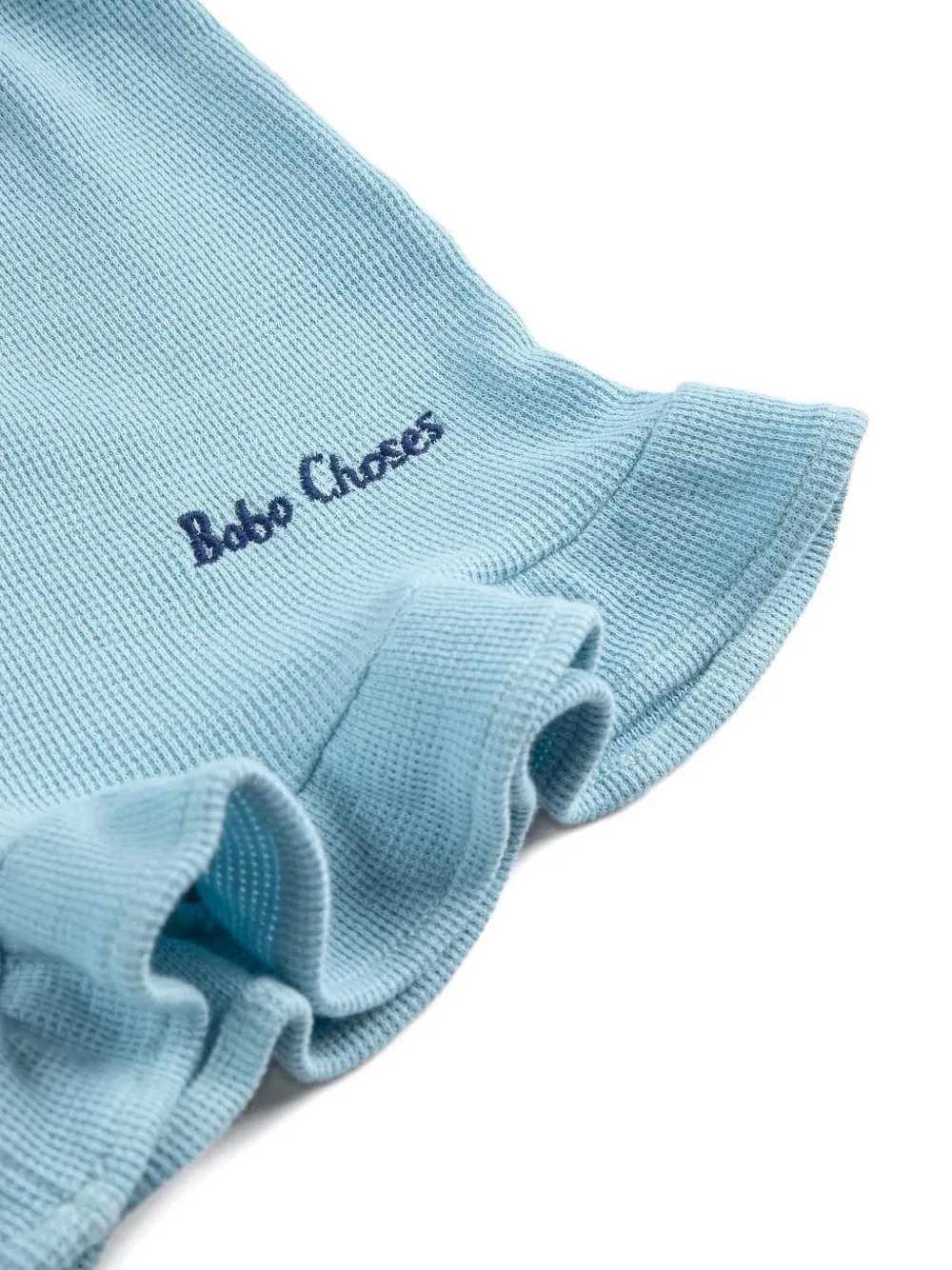  Bobo Choses Elasticated Ruffled Shorts - Blue 