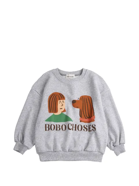 Bobo Choses  Friends In A Pickle graphic sweatshirt