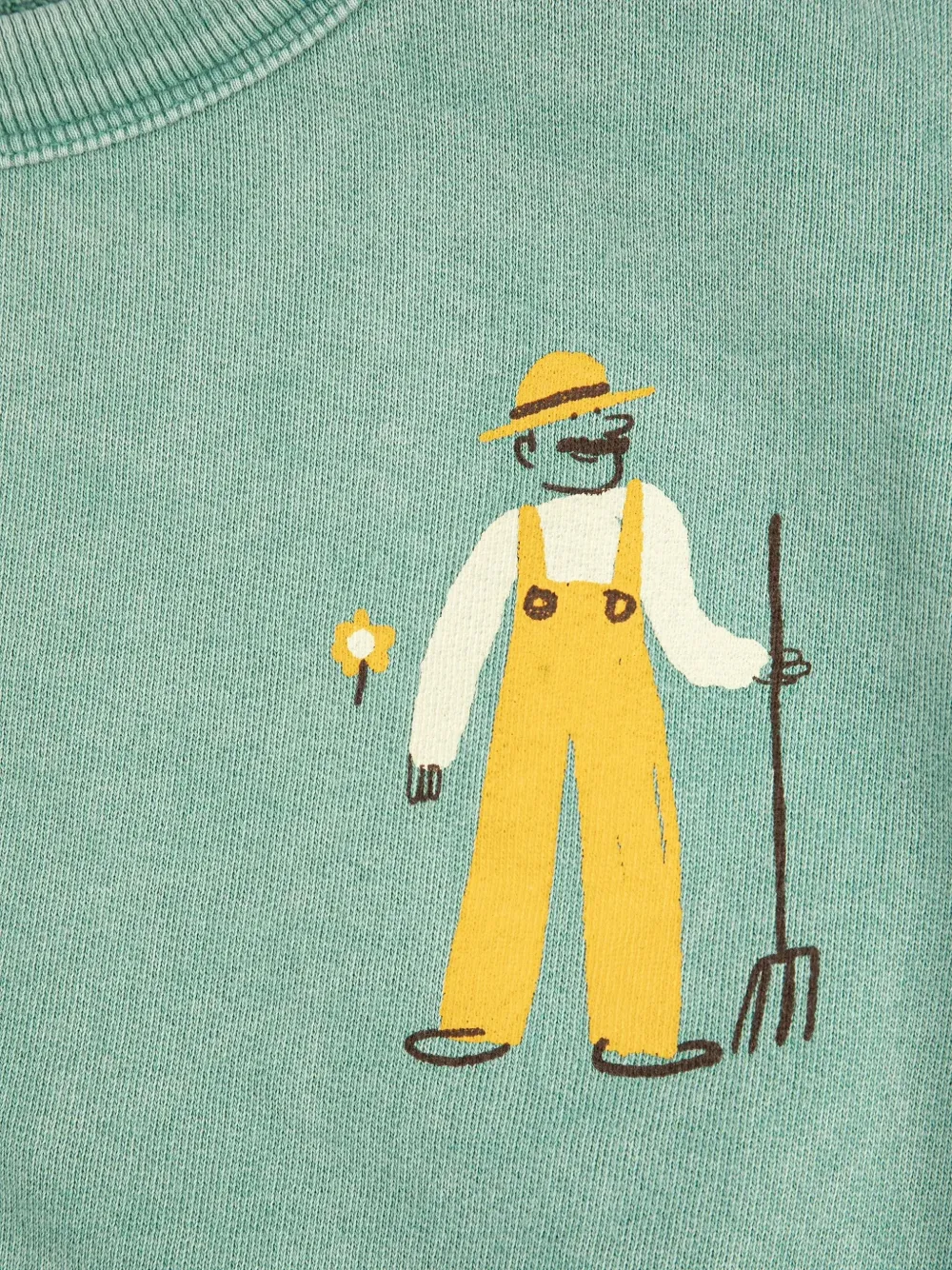  Bobo Choses Farm Adventure Sweatshirt - Green 