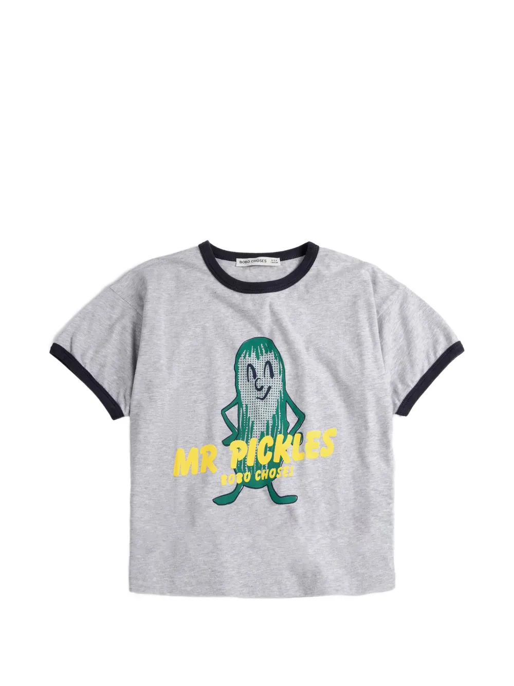 Bobo Choses mr pickles printed T-shirt - Grigio