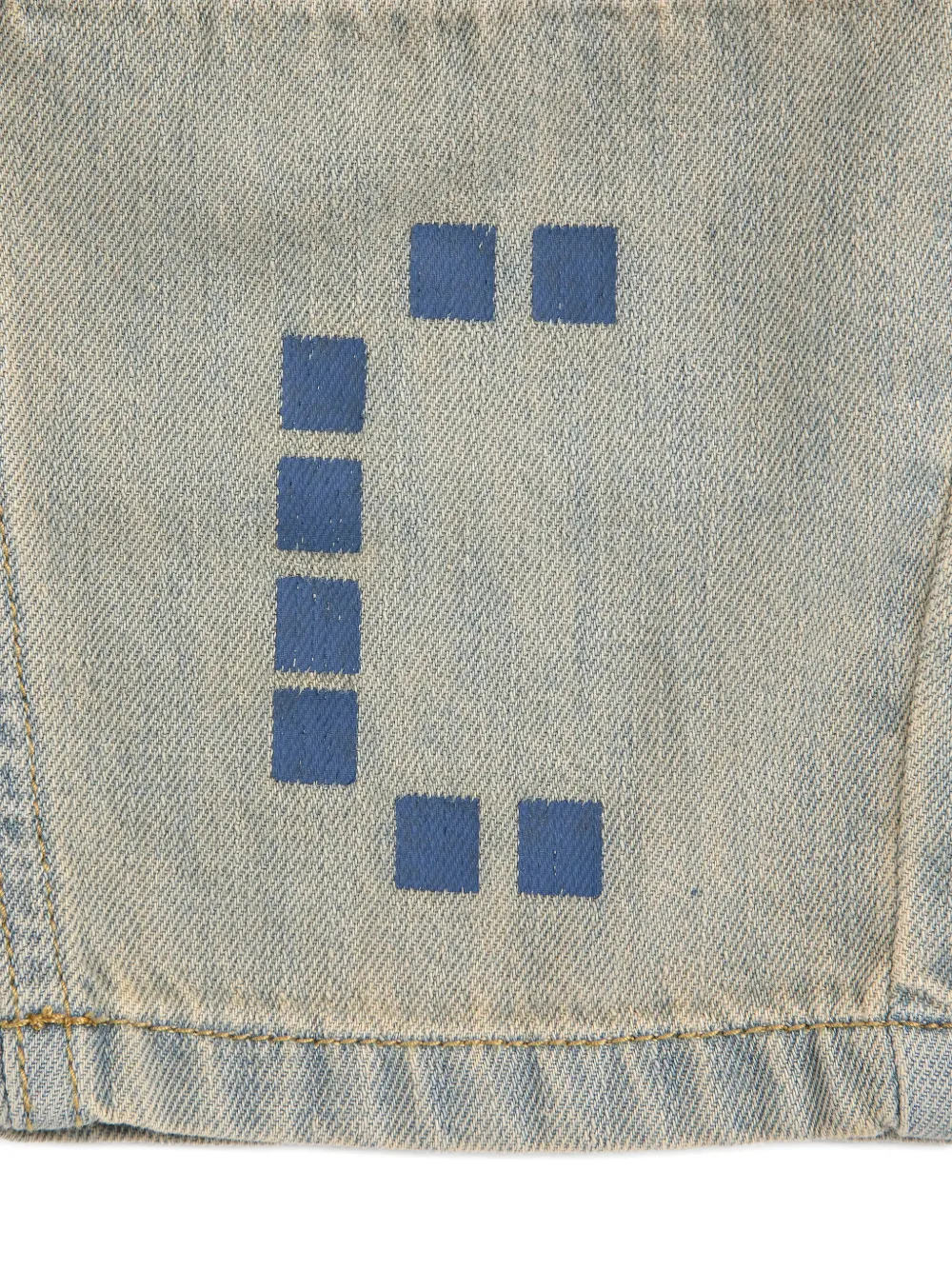 Bobo Choses Jeans met logoprint Blauw