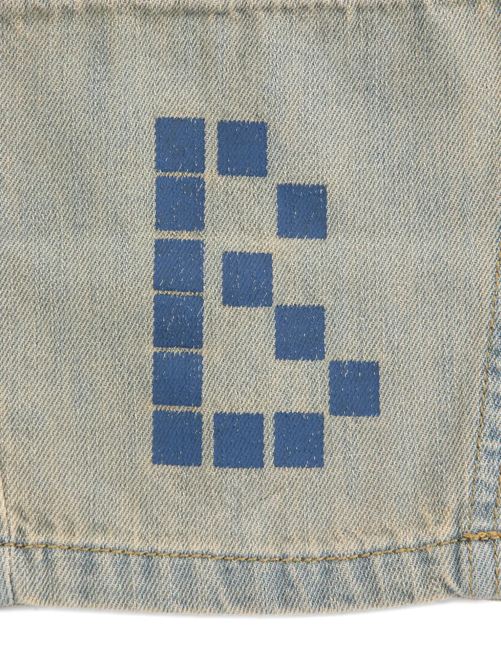 Bobo Choses Jeans met logoprint Blauw