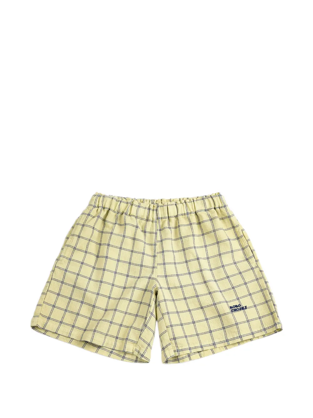 Bobo Choses Shorts Spicy Window Pane - Giallo