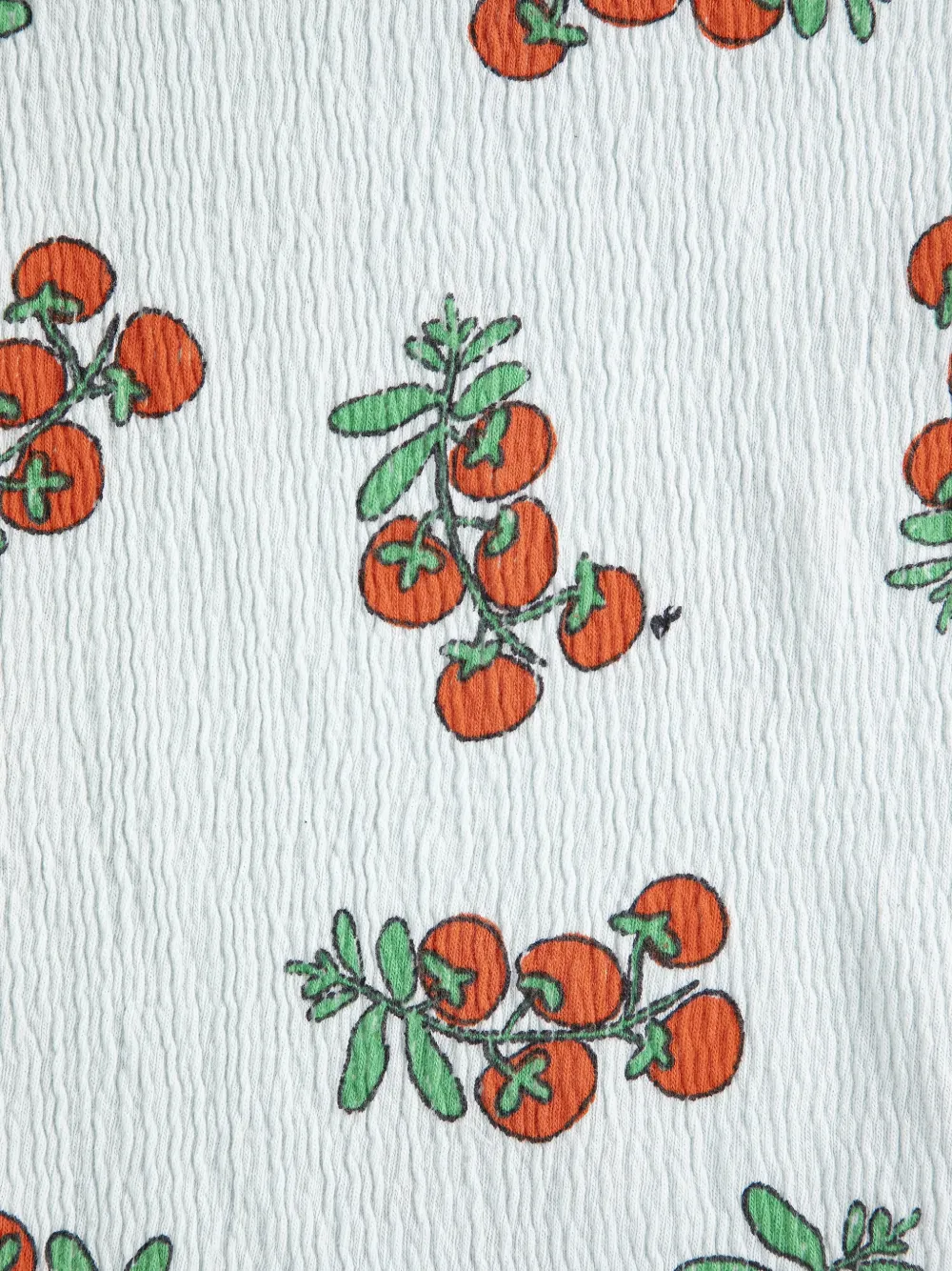 Bobo Choses Juicy Tomatoes cropped T-shirt Blauw