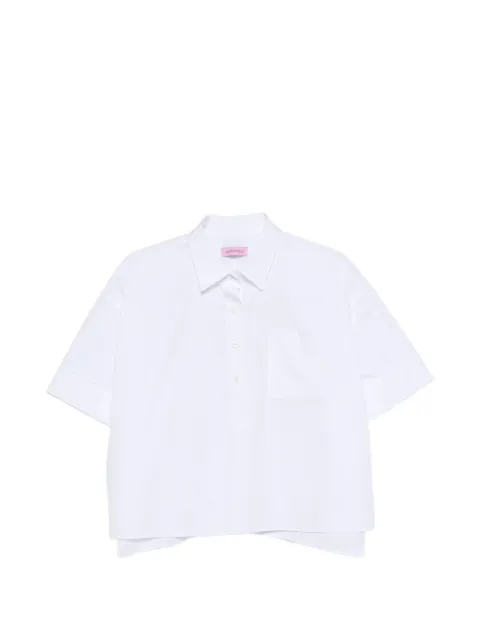 CUANTICO playera tipo polo con bolsillo en el pecho