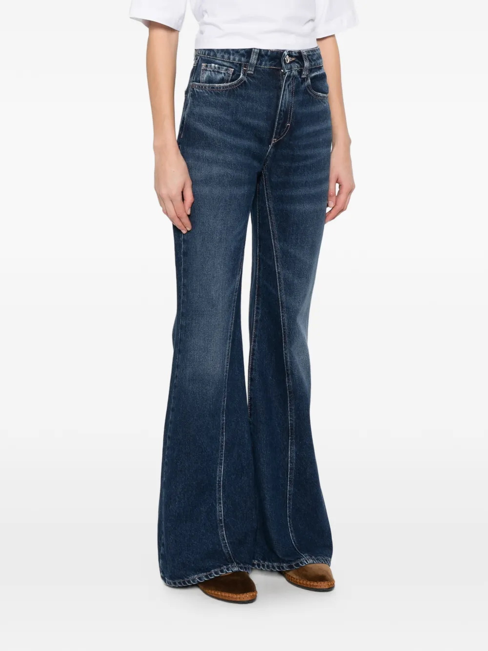  Icon Denim Stella Flared Jeans - Blue 