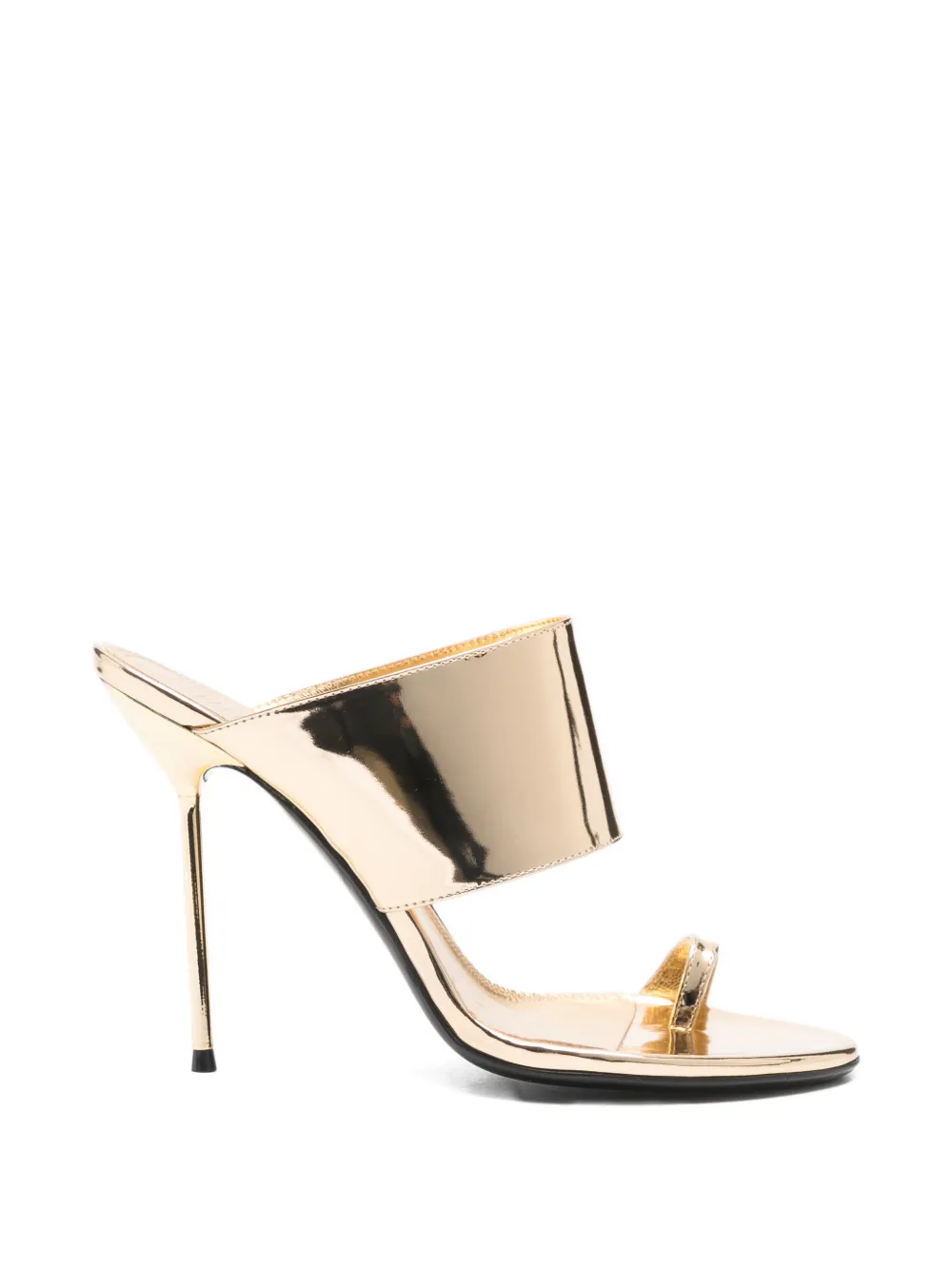Paris Texas toe-loop mules Goud