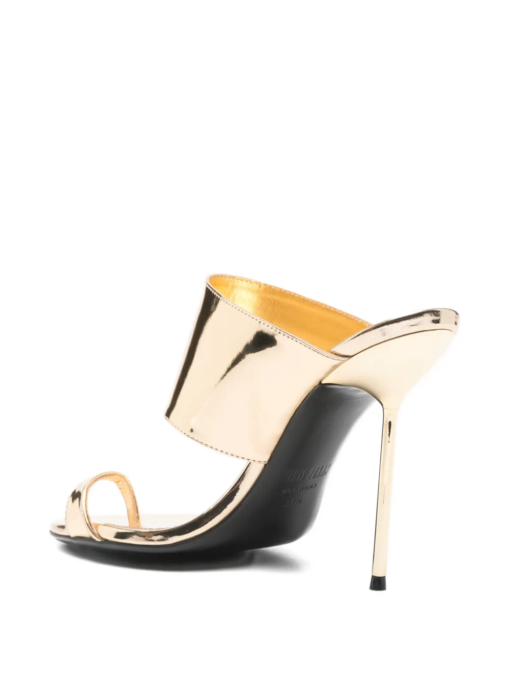 Paris Texas toe-loop mules Goud