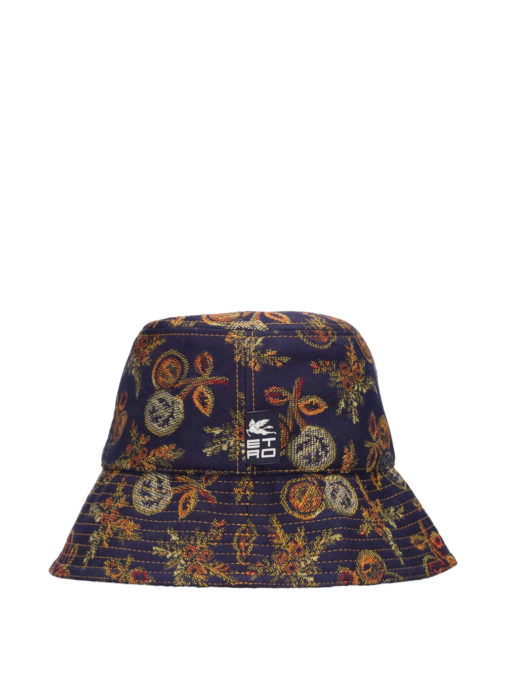 ETRO floral-print bucket hat - Blu