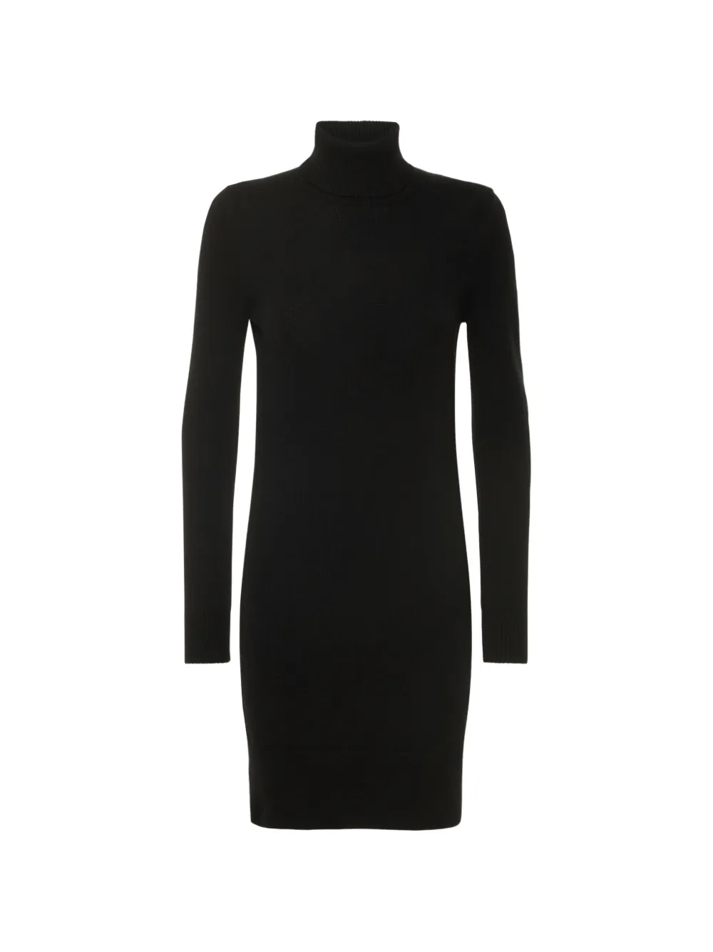 Michael Kors high-neck cashmere mini dress - Nero