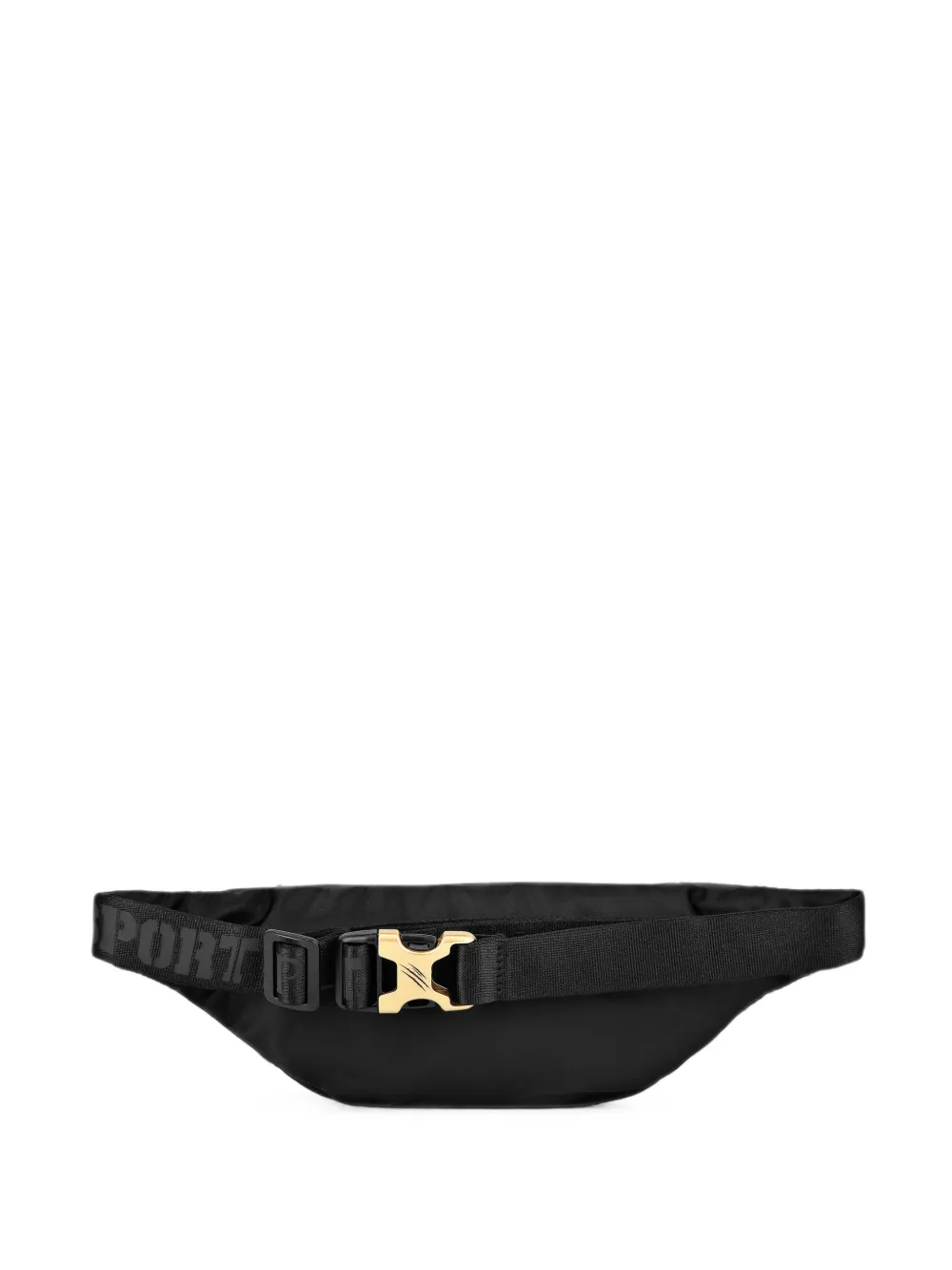 Plein Sport logo-lettering buckle-fastening belt bag - Nero