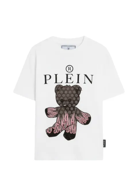 Philipp Plein Junior teddy graphic T-shirt
