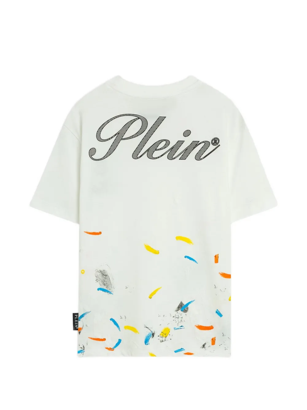  Philipp Plein Junior Graphic Print T-shirt - White 